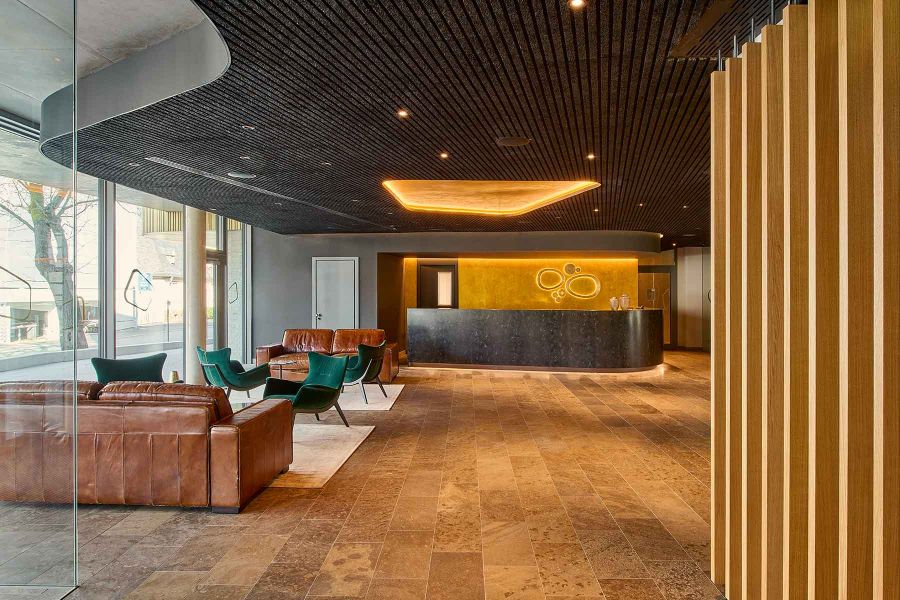 Thermenhotel in Bad Ems Lobby Eingang