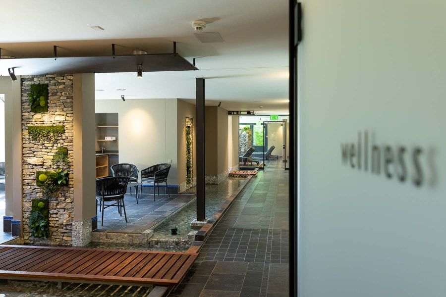 Lounge im Spa-Bereich