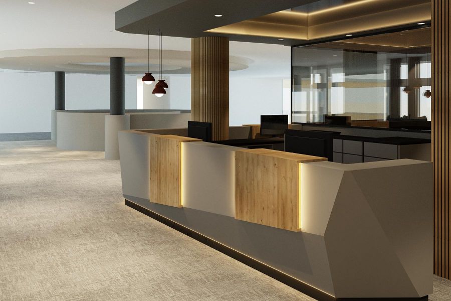 Rezeption Ausstattung St. Wolfgang Bad Griesbach