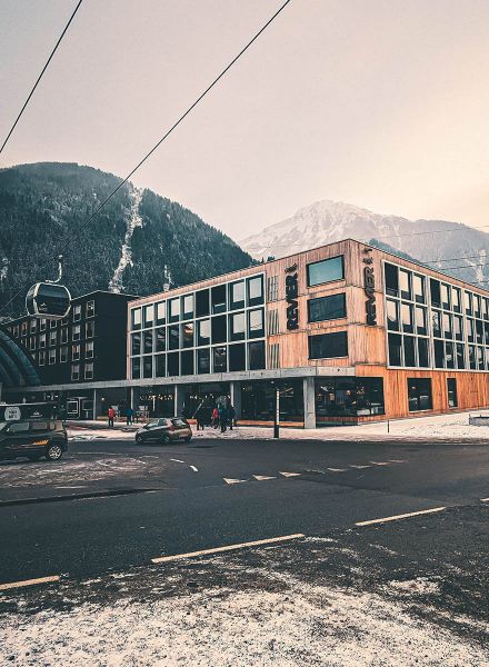 Au&szlig;enansicht des Revier Hotel Montafon