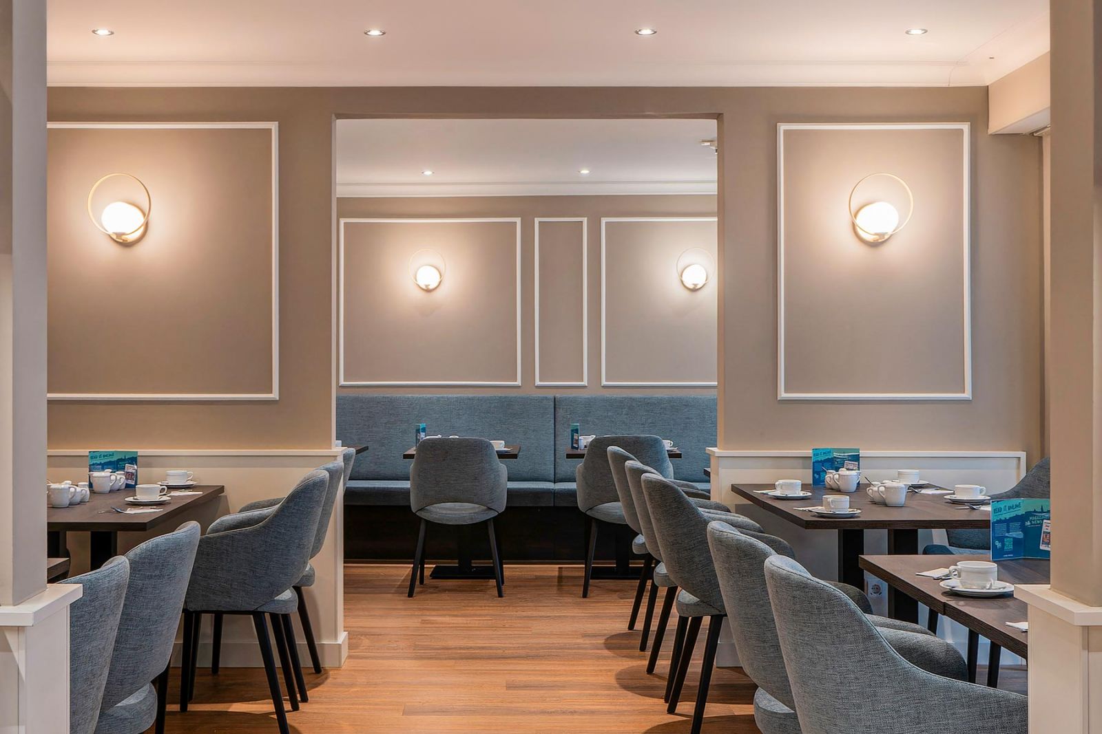 Hotelausstattung für den Frühstücksraum im Living Hotel Berlin Großer Kurfürst