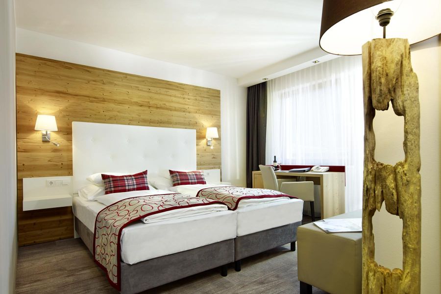 Hotelinnenausbau des Doppelzimmers im Ritzlerhof