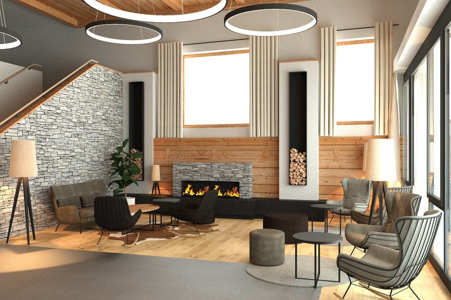 Hoteldesign bei Appia Lenzerheide Priva Alpin Lodge