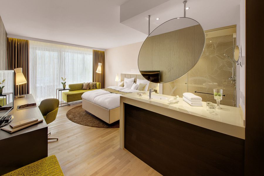 Zimmeransicht im Hotel Kremstalerhof in Leonding