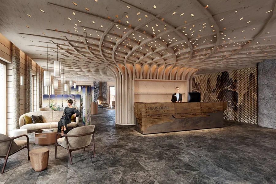 Lobby im Hotel Seeblick