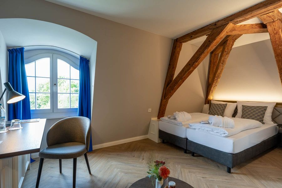 Hotelarchitektur und Einrichtung für Schloss Lautrach