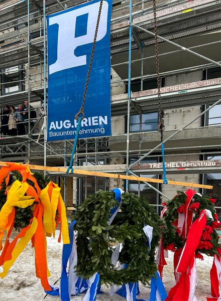 Richtfest der Appartmenthäuser The Dunes in List auf Sylt