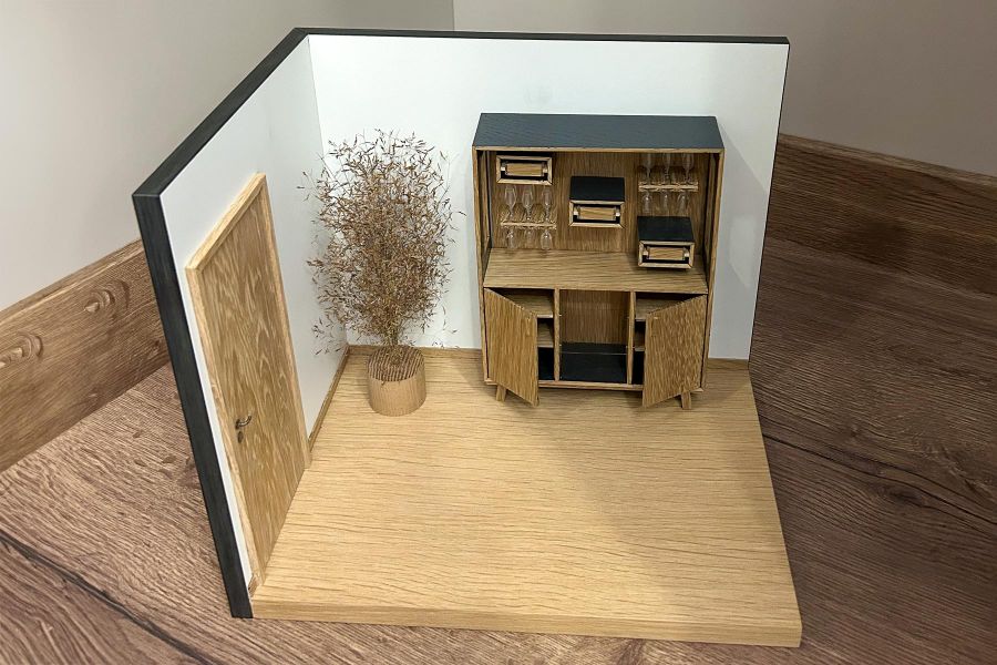 Modell des Meisterstücks