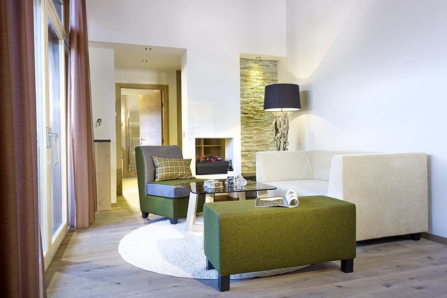 Wohnbereich in der Senior Suite