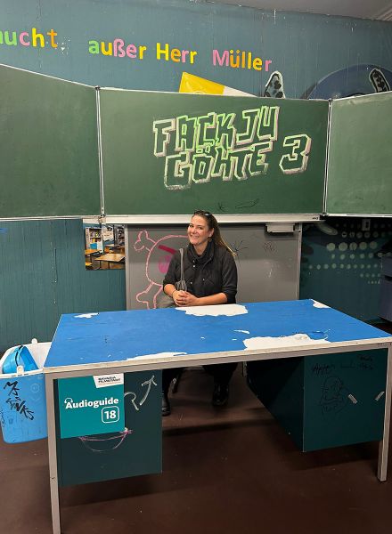 Fuehrung durch die Bavaria Filmstadt beim Azubiausflug