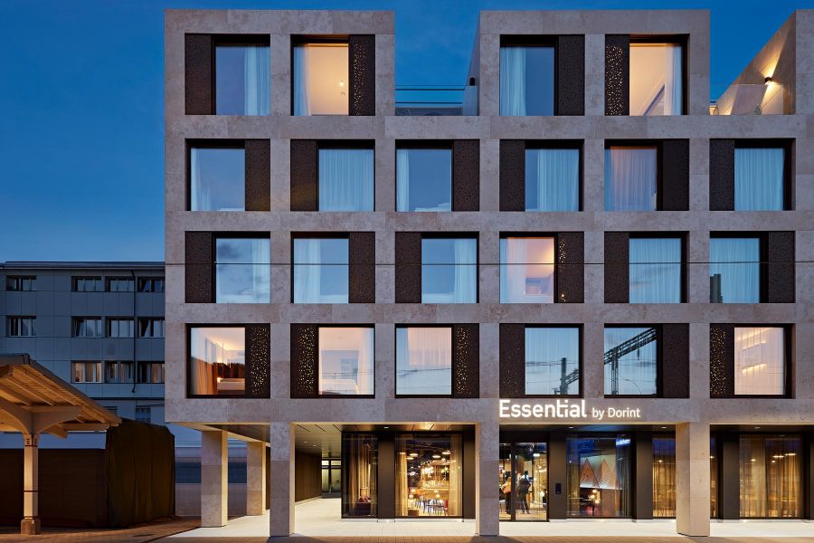 Außenansicht des Essential by Dorint in Interlaken, Schweiz