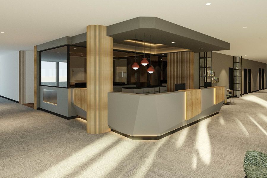 Rezeption St. Wolfgang Neuausstattung