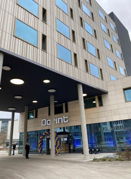 Au&szlig;enansicht des Dorint Hotel Garching, Business Campus