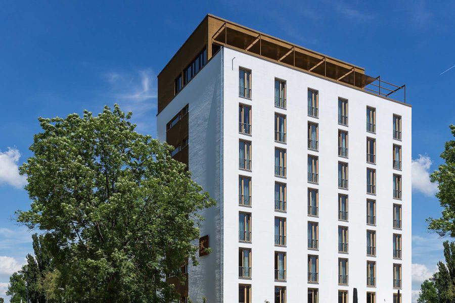 Außenansicht vom Hotel K99 in Radolfzell