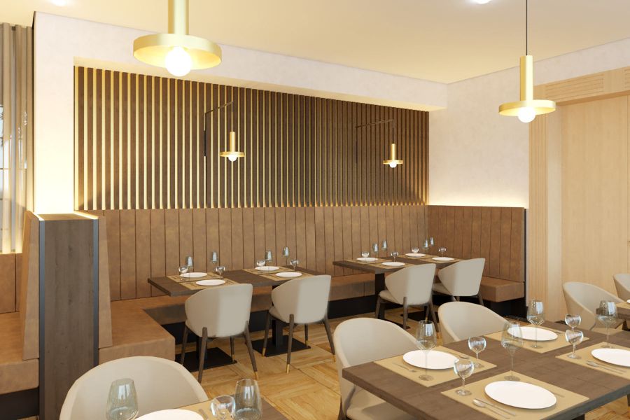 Restaurant soft renovierung of Appia