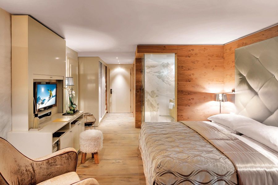 Hoteleinrichtung im Giardino Mountain St. Moritz