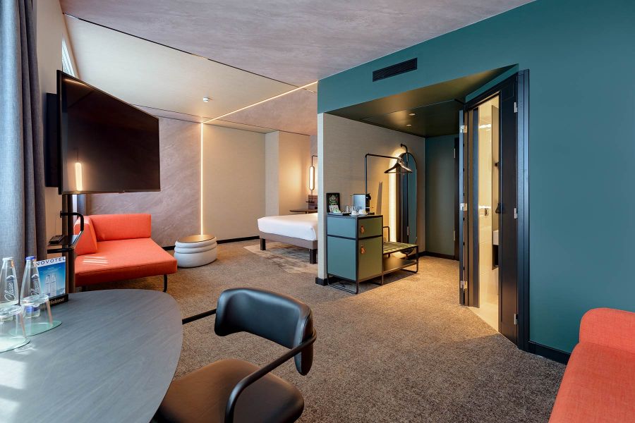 Hoteleinrichtung der Executive Zimmer im Novotel München Airport