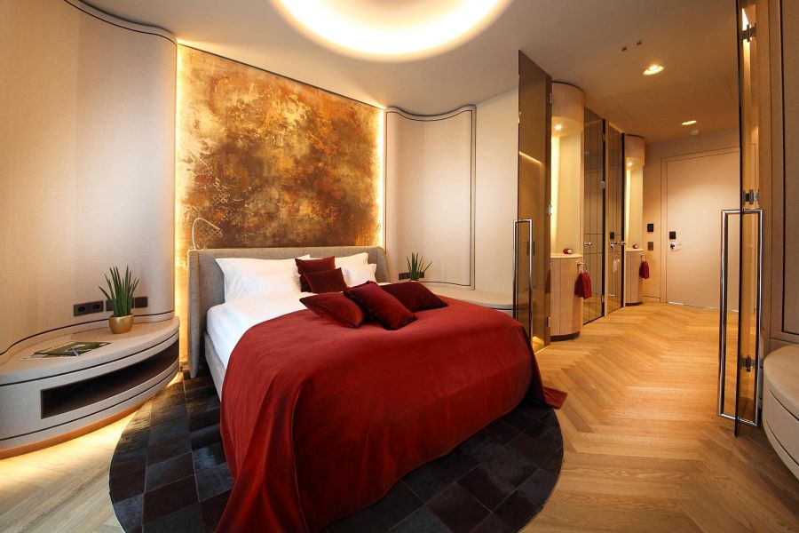 exclusive hotel furnishings at the Hotel Neues Tor Bad Wimpfen