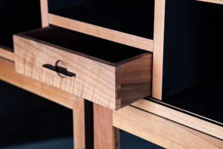 Details Schublade Meisterstück Schreiner Armin Krpan auf der Heim+Handwerk München