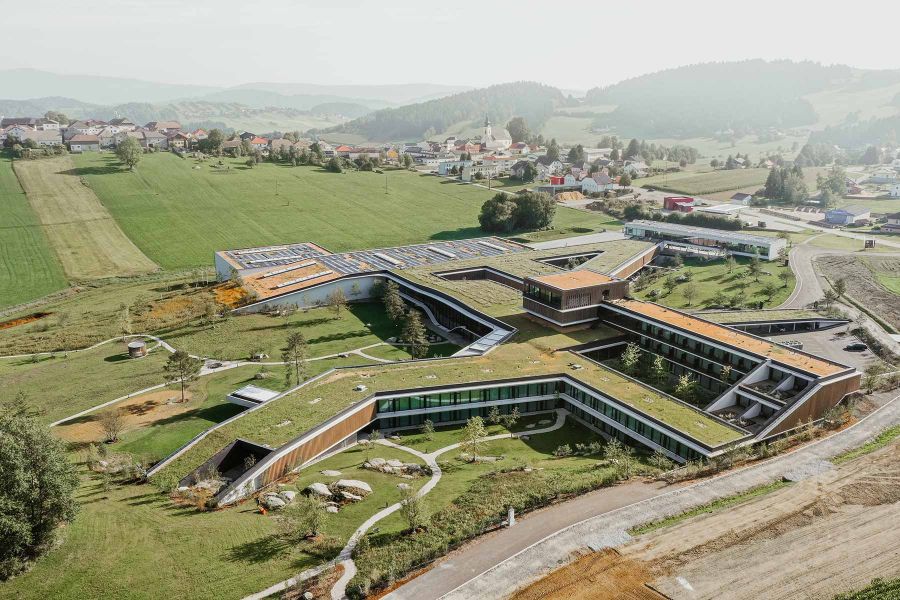 Loxone Campus Kollerschlag Luftbild 