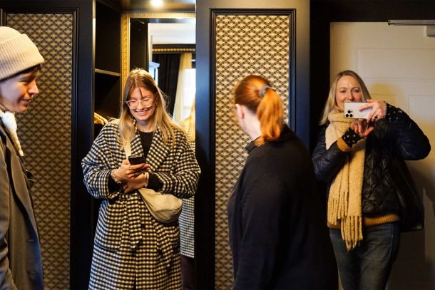 Appia-Team auf Besichtigung im Schäfflerwirt