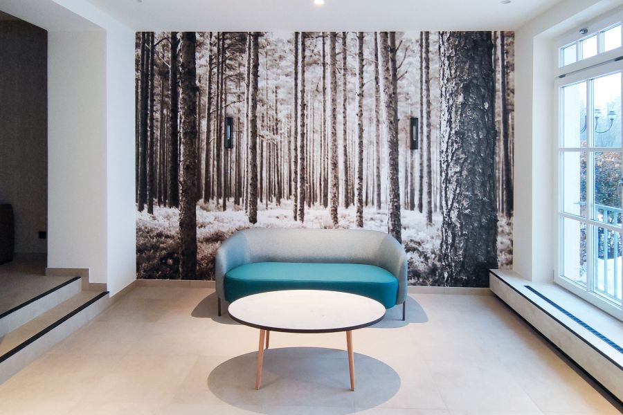 Lounge-Einrichtung mit Sofa