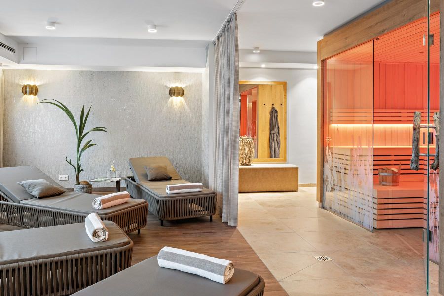 Wellnessbereich Seeblick Hotel