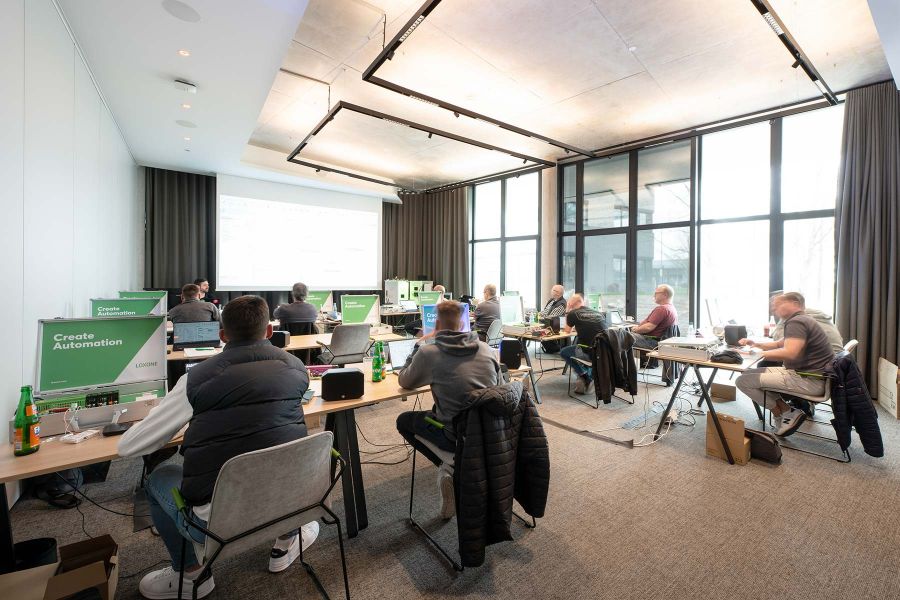 Schulungsraum im Loxone Germany in Isernhagen