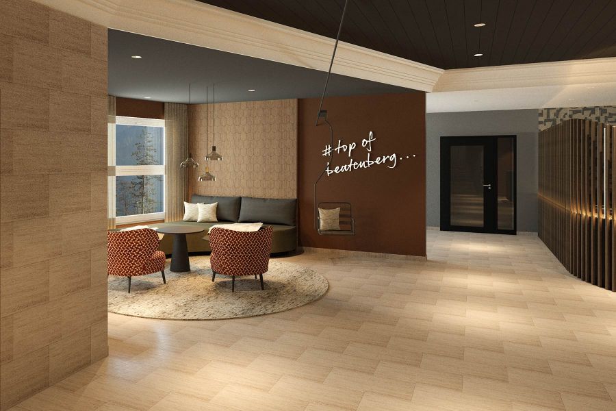 Instapoint Dorint Hotel Bl&uuml;mlisalp Beatenberg Hoteldesign