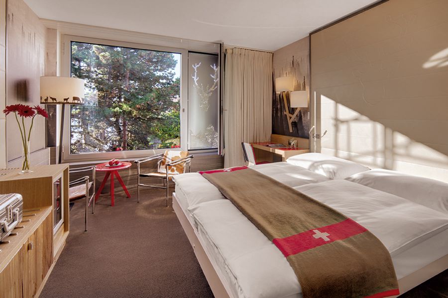 Zimmer im Swiss Night Hotel Agora by Fassbind