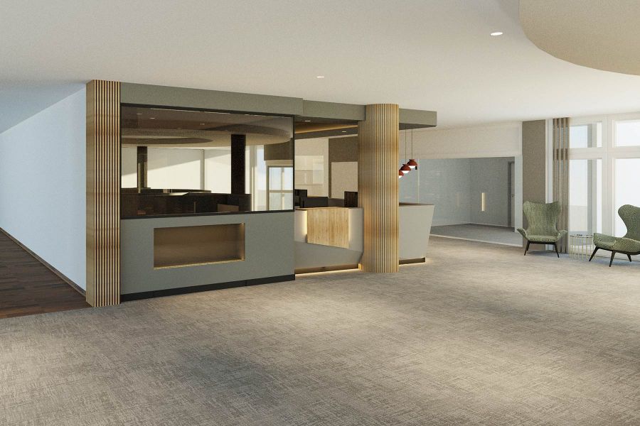 Hotel Sanierung öffentliche Bereiche Bad Griesbach