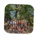 Azubiausflug im Kletterpark am Chiemsee