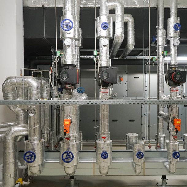 Wartung der Heizungsanlage