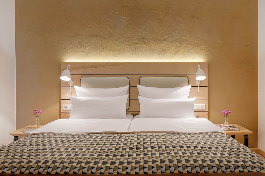 gemütliches Schlafzimmer Hotel Hoeferer