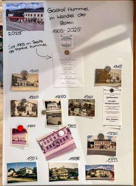 Gasthof Hummel Marktl im Wandel der Zeiten seit 1909 im Besitz der Familie Hummel