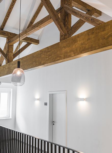 moderner Flurbereich im Stadthotel