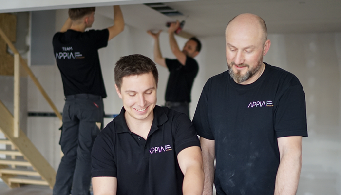 Bodenlegerarbeiten Hotel