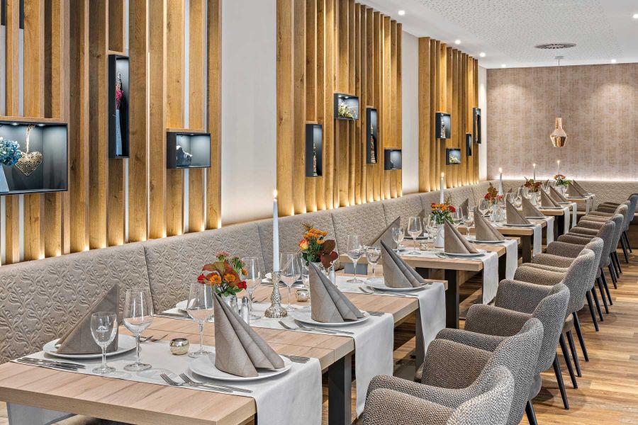 Restaurant of the Seeblick Hotel