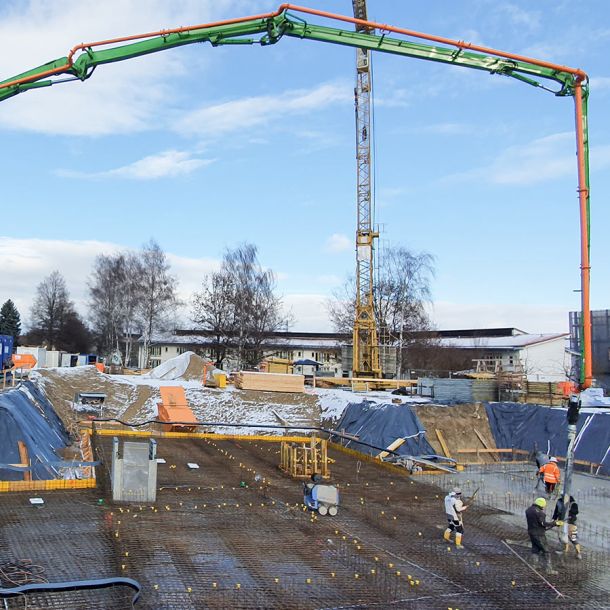 Betonarbeiten Hotelbau