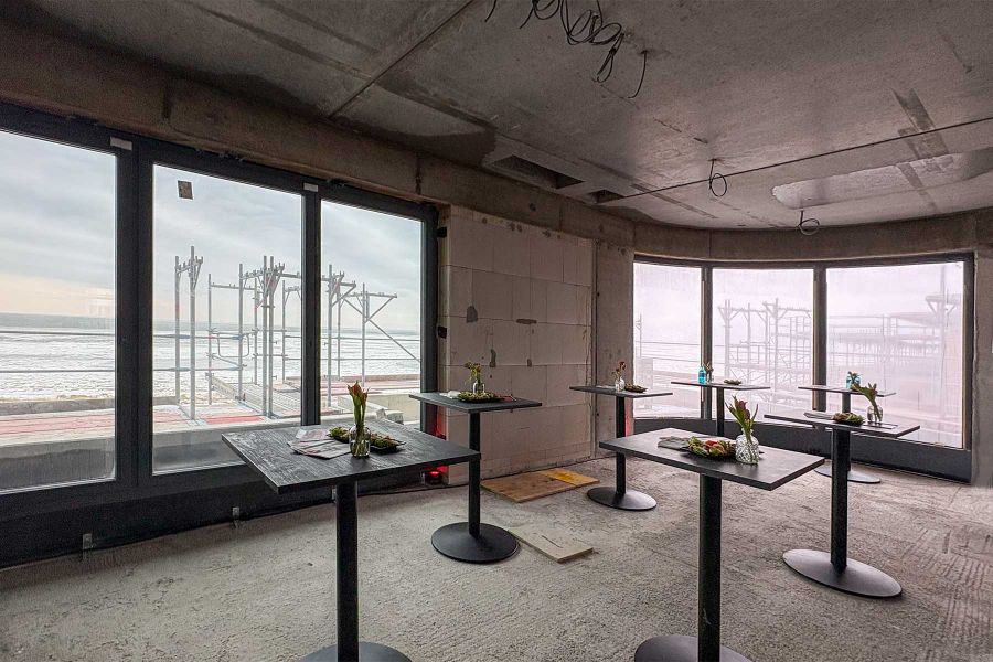 Rohbau der Wohnung The Dunes in List auf Sylt