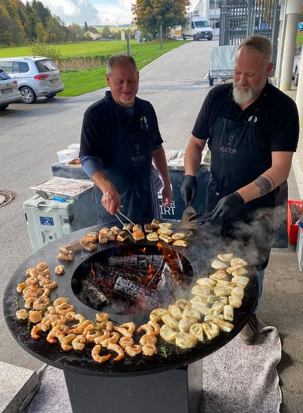 Grillfeier bei Appia mit Verpflegung des Kulturwirt in Egglham