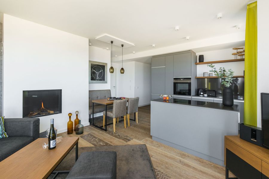 Innenausbau der Küche