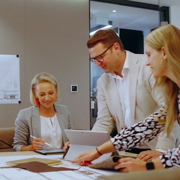 Innenarchitektur f&uuml;r B&uuml;roausbau und Officedesign