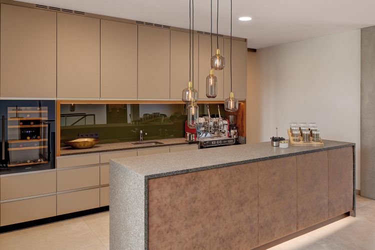 Küchenbereich für den Empfang von Appiakunden