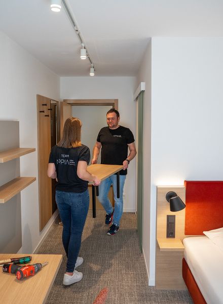 Einrichtung für Bildungszentrum und Akademie ta.la Tagungszentrum Landshut