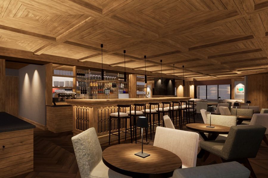 Hotelbar im Hotel The Mansard