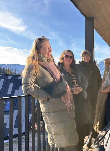 Innenarchitektinnen des #AppiaTeam im Chalet