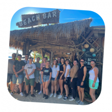 Azubiausflug mit Beach Bar Übersee am Chiemsee