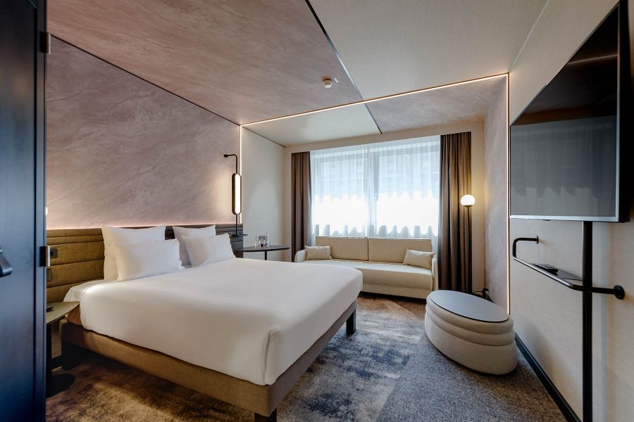 Innenausstattung des Novotel München Airport Hotels