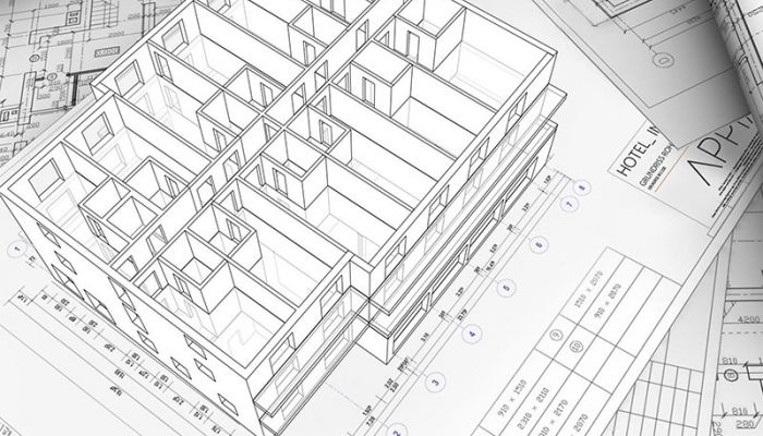 floor plan of a hotel